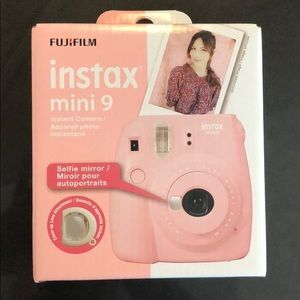 Instax mini 9 rose Quartz NIB